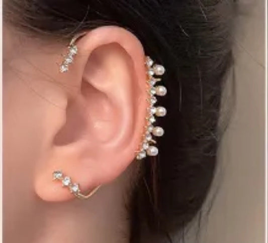 PEARL EARCUFFS (PAIR)